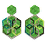 AR-450-105 Aretes Hexagonos Aros Verdes