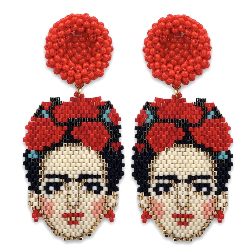 Frida Kahlo medianos Miyuki Rojo - Carolina Salazar
